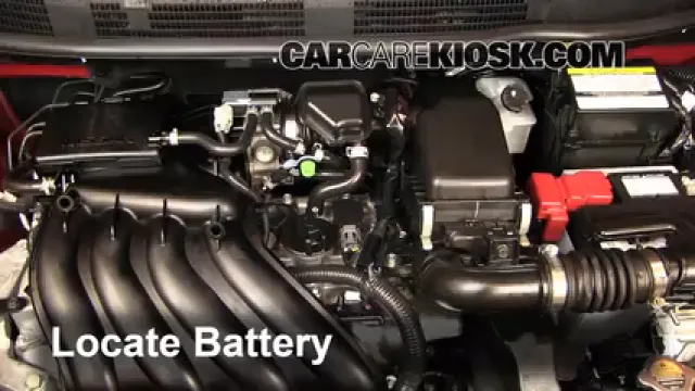 2013 Nissan Versa 1.6 SL 1.6L 4 Cyl. Batterie Changement